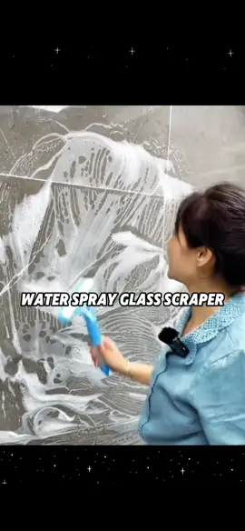 Glass wiper that can spray water by itself, easy to operate#tiktokshopcrossborder_seasales #tiktokshopsgsale #fys #goodthing #goodthingshare #fyp #goodthing 