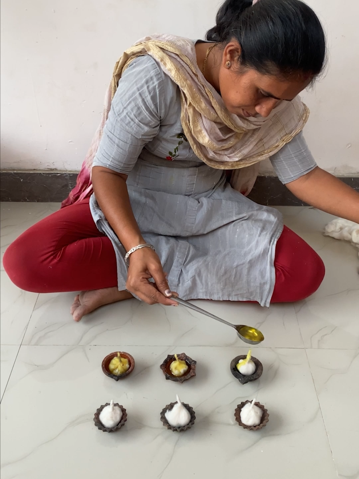 100 years old technique of Kajal making - Traditional ways - Collyrium #kajal #100years #collyrium