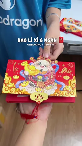 Bao lì xì 6 ngăn 🧧#riviulv1 #unboxing #review #LearnOnTikTok #xuhuong #lìxì 