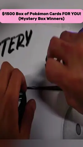 $1500 Box of Pokémon Cards FOR YOU! (Mystery Box Winners) #fyp #pokemoncards #openingpokemonpacks #pokemonpackopening #pokemon #collection #pokemonchallenge