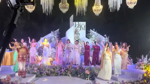 Wedding dinner❤️💕#tiktokmyanmar🇲🇲 #fyp #fypシ゚viral #dance 