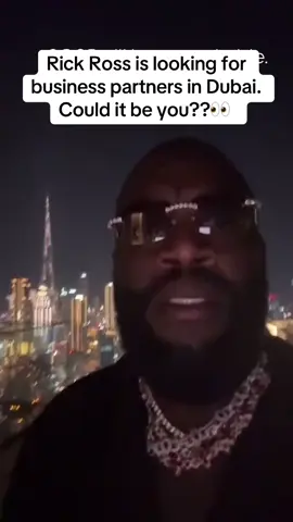 Who’s hitting up @Rick Ross for their business plans in 2025? 👀 👀  #RickRoss #DubaiInvestment #LifeInDubai 
