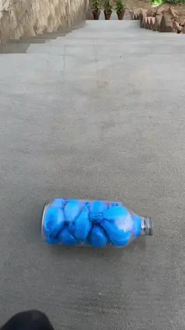 Green vs blue Breaking Glass Bottles ! Crushing Crunchy and Soft things #asmr #satisfyingvideos #asmrsounds #asmrfood