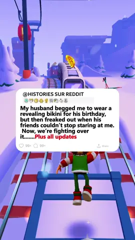 My husband begged me to wear a revealing bikini for his birthday,but then freaked out when his friend couldn’t stop staring at me.now we’re fighting over it #reddit #redditreadings #scalingstories #redditstories #reddit_tiktok #askreddit #foryou #redditstorytime #story 