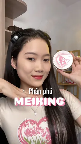 Che phủ nhẹ nhàng, lớp nền mịn lì chỉ có thể là phấn phủ Meiking #Meiking #phanphuMeiking #phanphuhoahong #phanphu #review #nguyenngocmo 