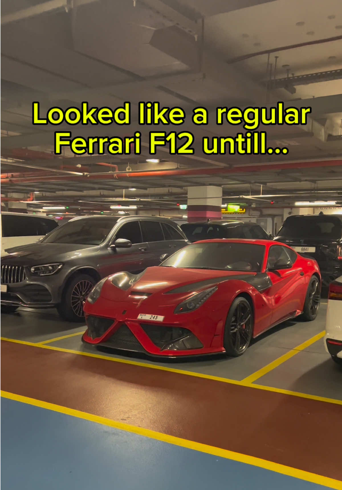 Until you see it… 😳 #skjall_carspotting #dubai #ferrari #supercar #luxurycars 