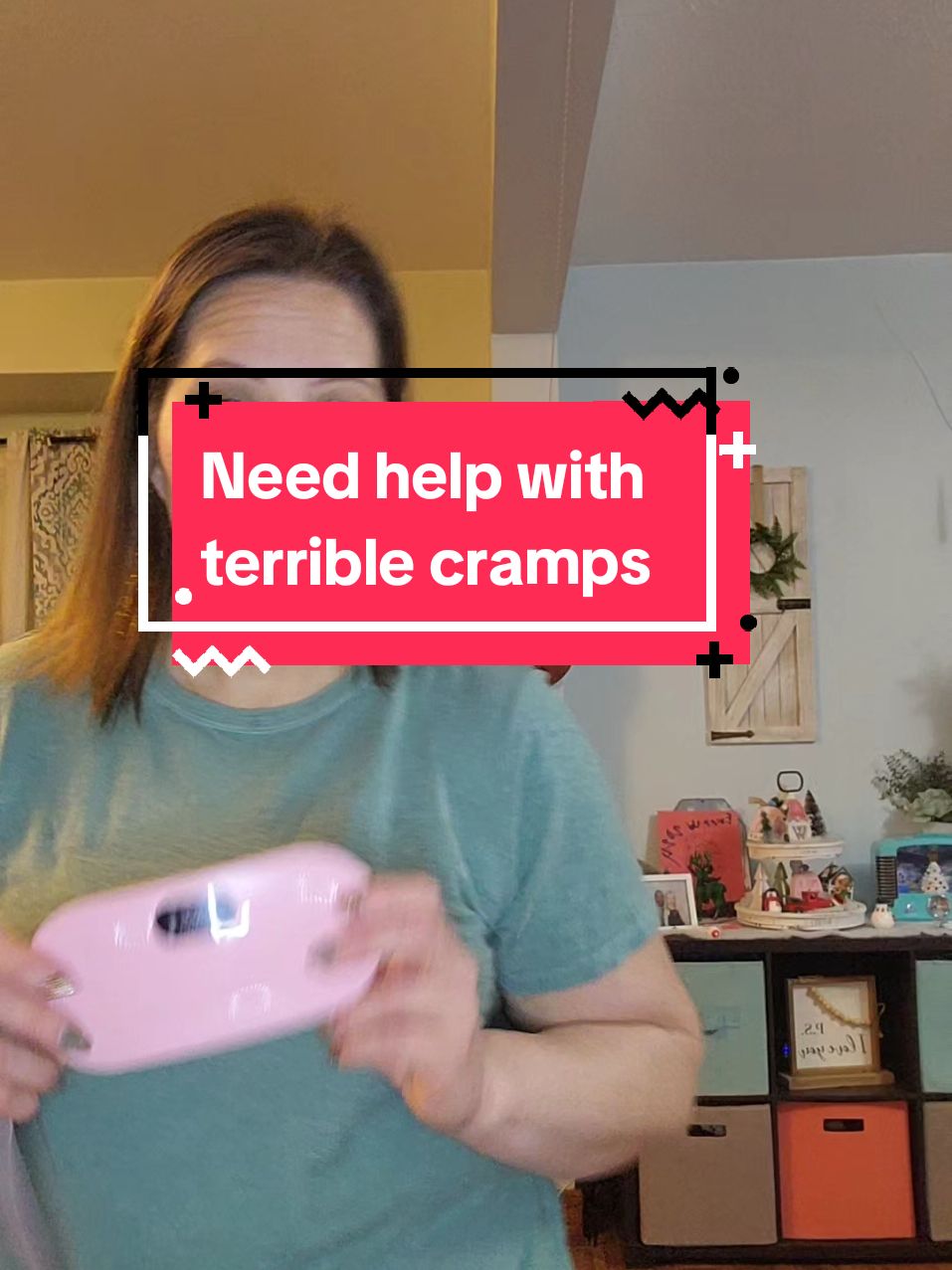 Need help with cramps during that time of the month! #cramps #cramprelief #massage #newyearnewaura #tiktokshopholidayhaul #trending #fyp #tiktokshop 