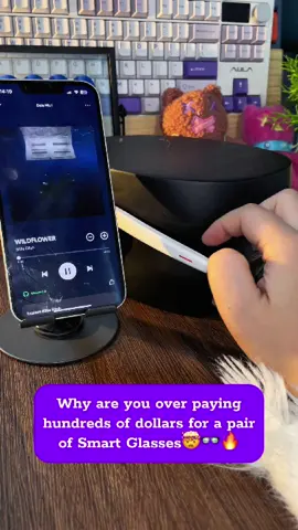 Lost single earbuds before? These E13 Smart glasses on TikTok shop are the solution. They do calls, music, with arm controls. Sound is private. Grab yours. #smartglasses #tiktokmademebuyit #holder 