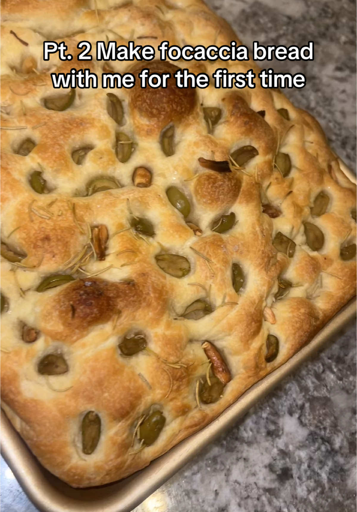 This was hands down the BEST bread I’ve ever tasted…. I’m obsessed #focaccia #sourdough #sourdoughstarter #breadtok #focacciastarter #fyp #newmom #wife #homestead 