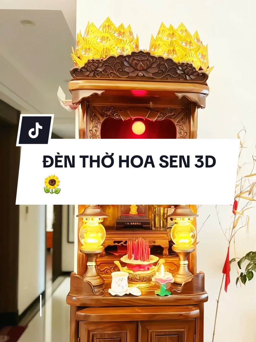 Cầu chúc bình an đến mọi nhà.  Cặp đèn thờ hoa sen pha lê nhiều kích thước. #dothocung #denthohoasen #trangtribantho #phatgiao #caubinhandenmoinguoi🙏 #xuhuong 