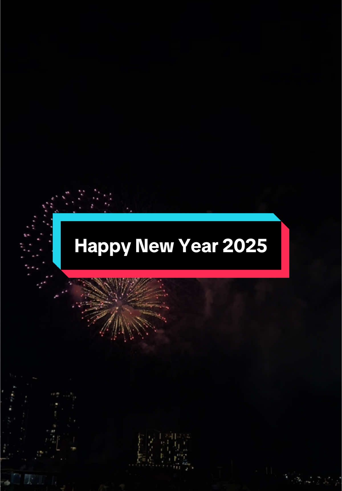 Pháo hoa rực rỡ chào đón 2025 Nhưng mà xem xong, đứng lên nhớ cầm theo rác mình về nhé mọi người! #hochiminhcity #newyear2025 #countdown #phaohoa 