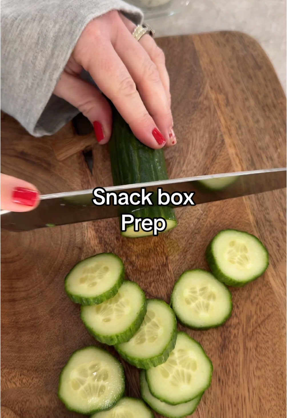 Snack box prep for the next few days 🥒🤗 of course trying to start eating healthier 🤪 what’s your favorite healthy snack? #restock #restockasmr #foodprep #snackideas #snackbreak #snack #asmr #asmrsounds @Trü Frü #trufrupartner 