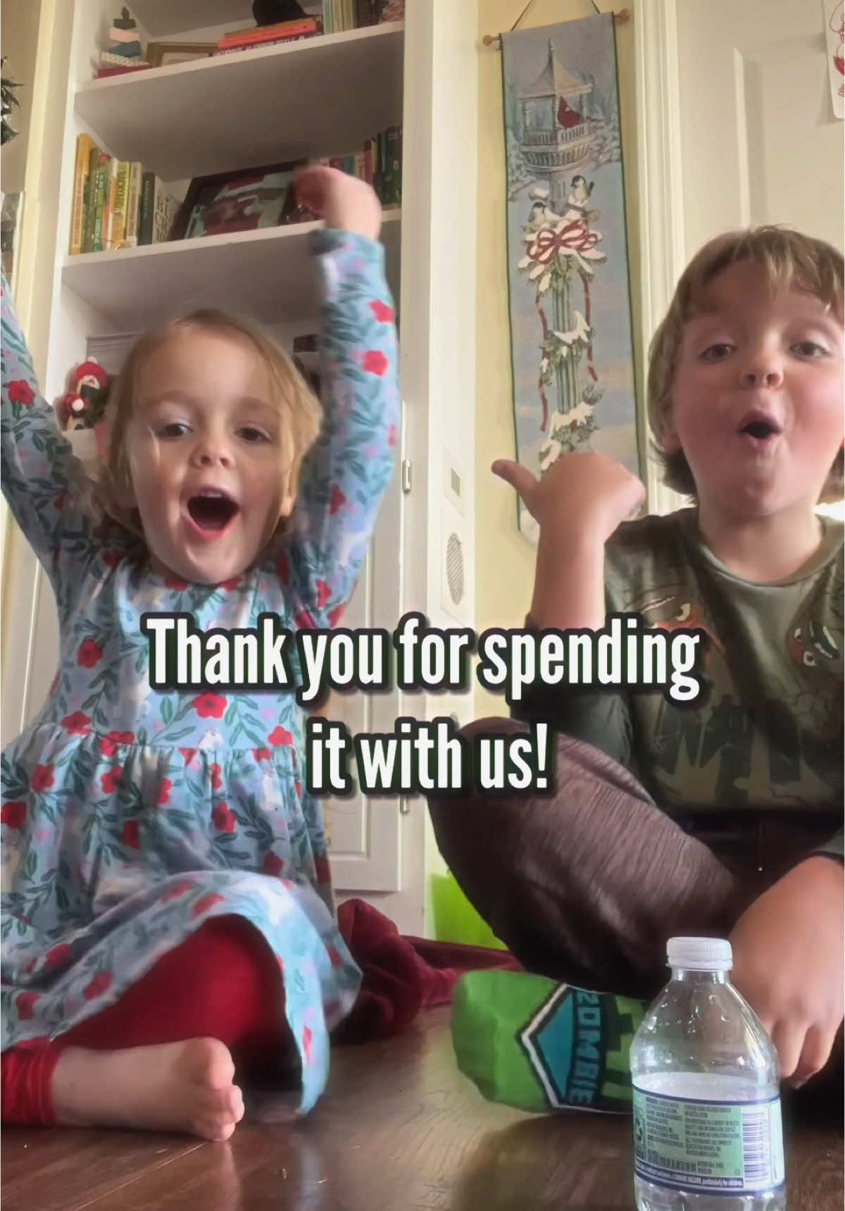 So grateful for the love and support every one of you have shown our family just by watching our little videos! ❤️#2024 #recap #happynewyear 