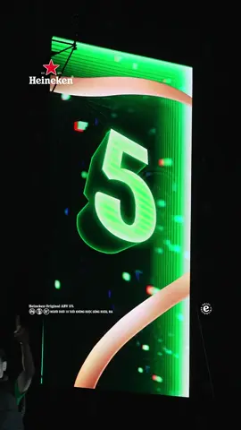 Hàng chục ngàn khán giả hoà nhịp trên nền nhạc cực cháy của Alan Walker để chào đón năm mới!!! #Heineken #MoKetNoiThat #TetBatHeineken