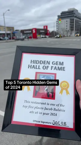 Top 5 Toronto Hidden Gems of 2024 #toronto #torontoeats #torontofood #torontofoodie #torontolife #torontotiktok #etobicoke #etobicokeeats #scarborough #scarboroughfood #fyp