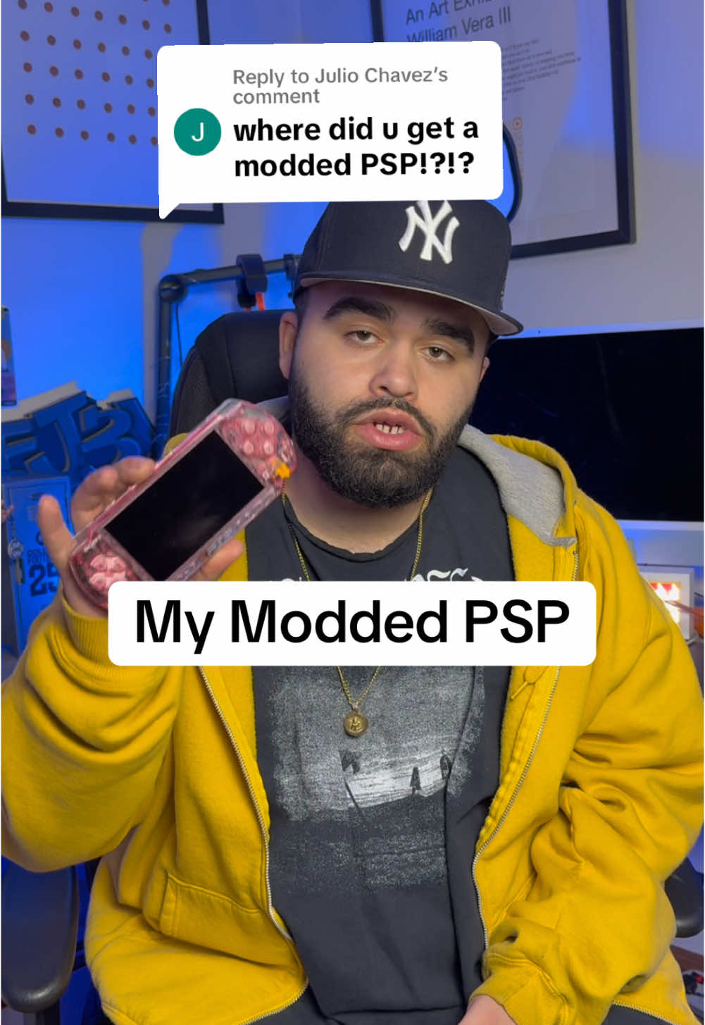 Replying to @Julio Chavez sorry I took so long to post hopefully when the modded psp gets back it’s working fine and I will drop the link !! #psp #moddedpsp #bearbricks 