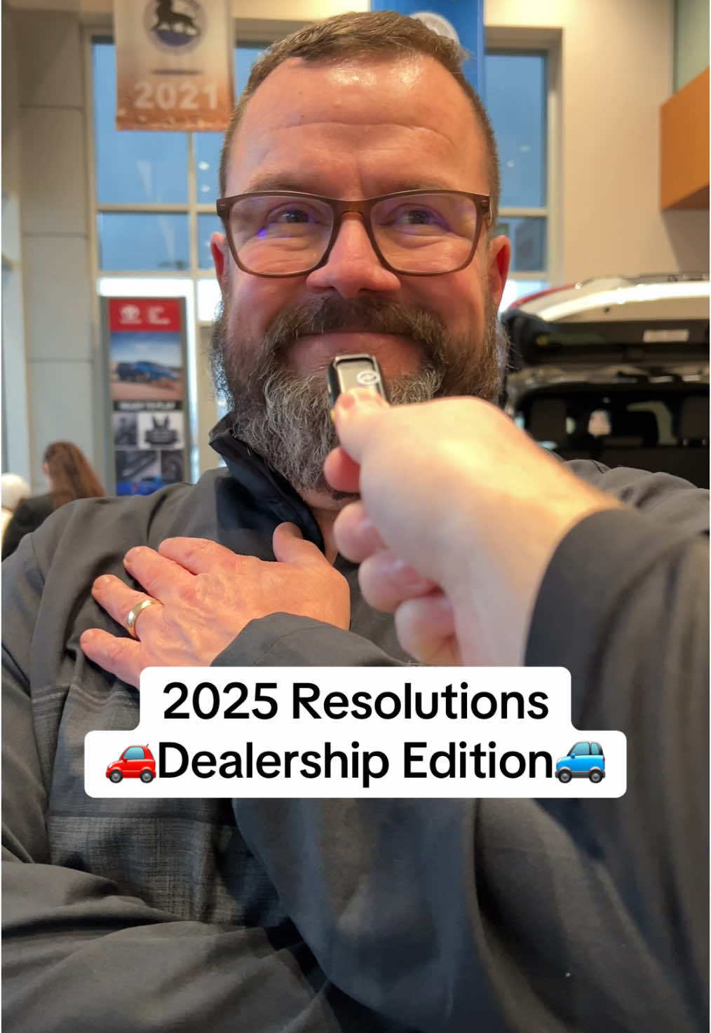 What’s your New Year’s resolution? #carsalesman #carsales #carbuying #newyearsresolution  