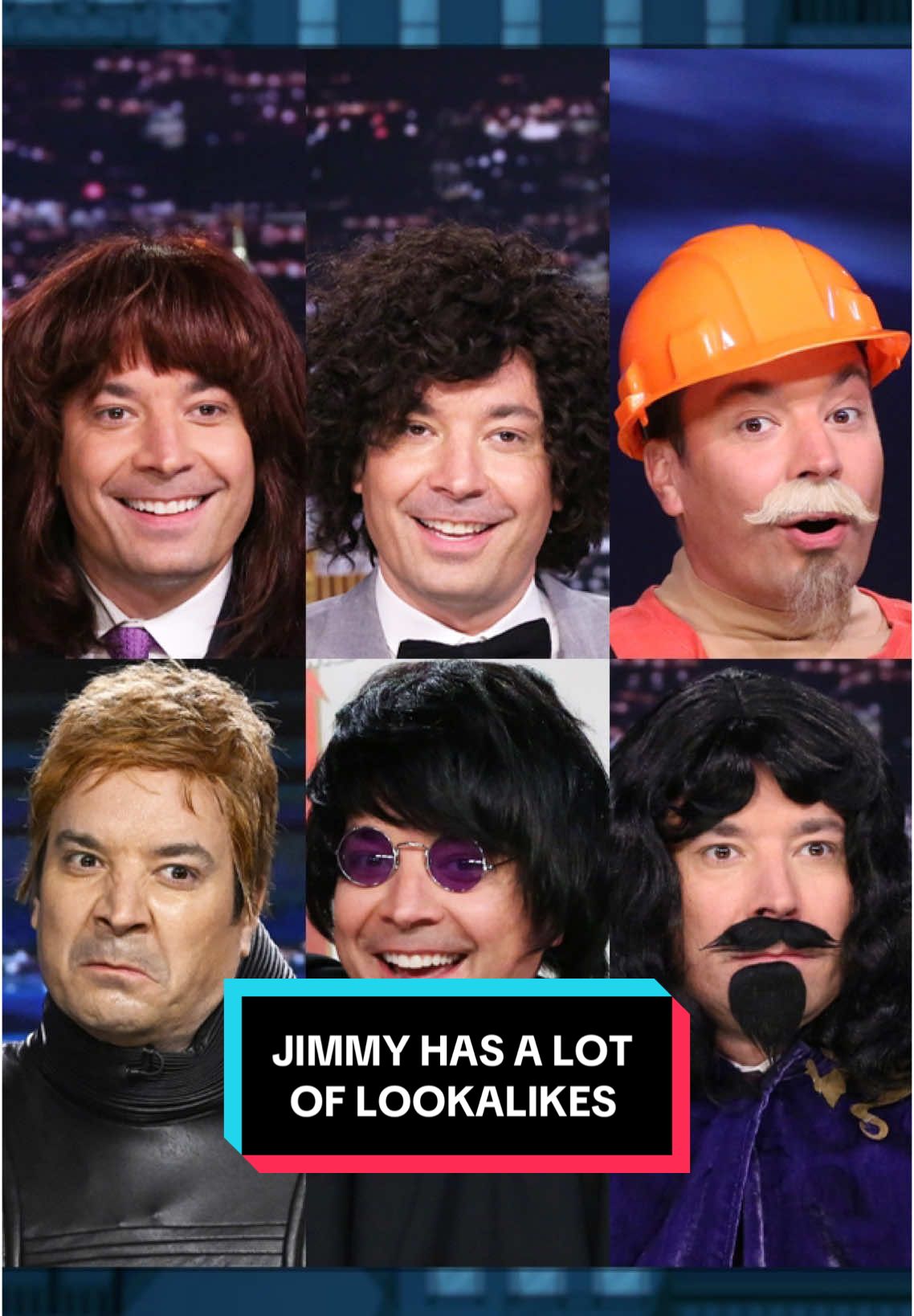 Jimmy has a lot of lookalikes 🤣 #FallonFlashback #TonightShow #JimmyFallon 
