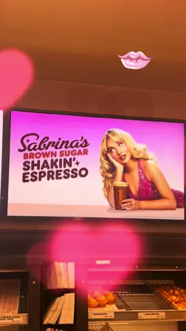 That’s that me Espresso ☕️💋  Sabrina’s new espresso drink from Dunkin’ is a 10/10! #sabrinacarpenter #sabrincarpenterdunkin #thatsthatmeespresso #Foodie #westernmass #newengland #foryou 