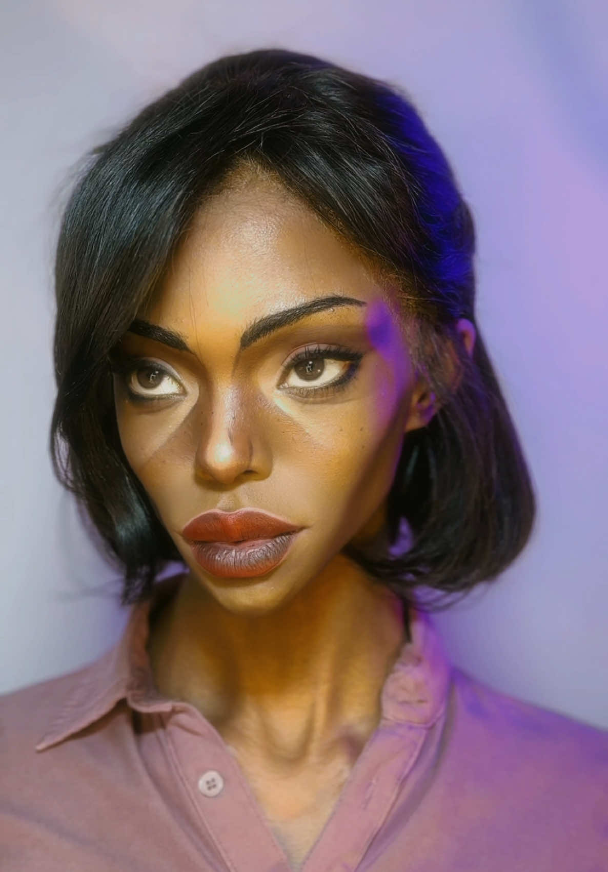 Felicia from Arcane cosplay 💜  #makeup #beauty #arcane #arcanecosplay 