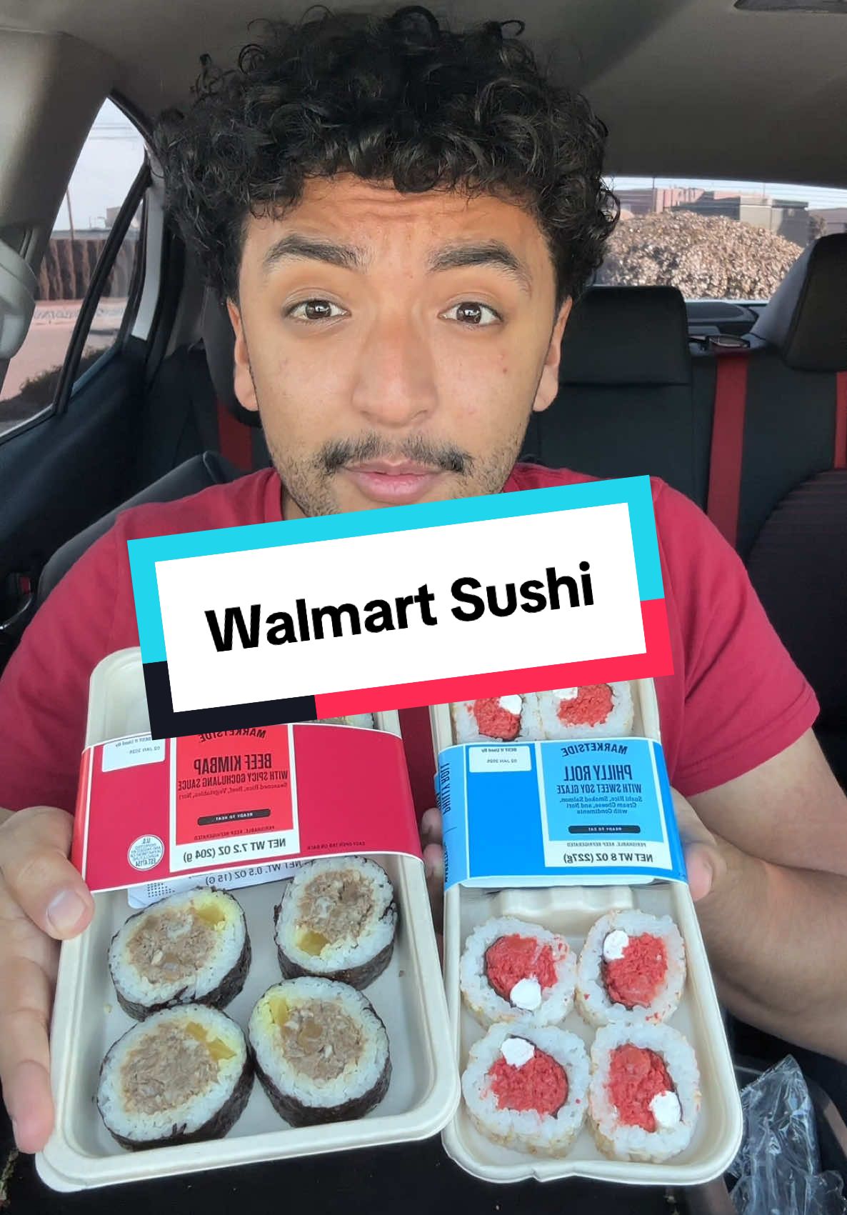 Walmart Sushi😵‍💫 #Foodie #walmartdeli #walmartfood #FastFoodReview #mukbangeatingshow #mukbangvideo 