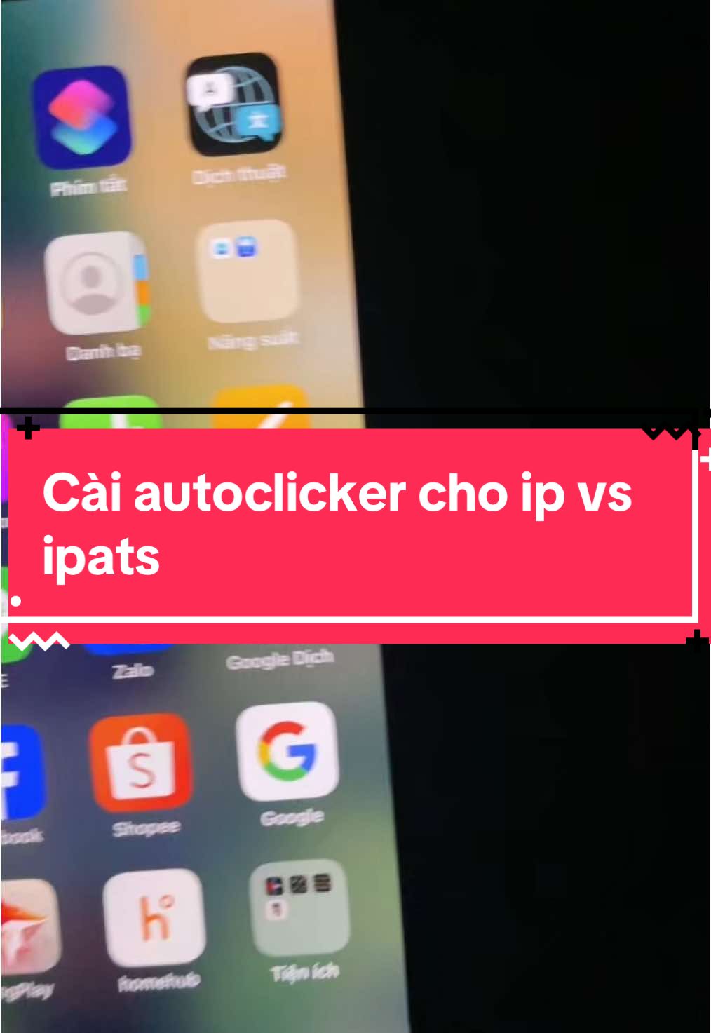 Chi tiết cách cài autoclick trên ip