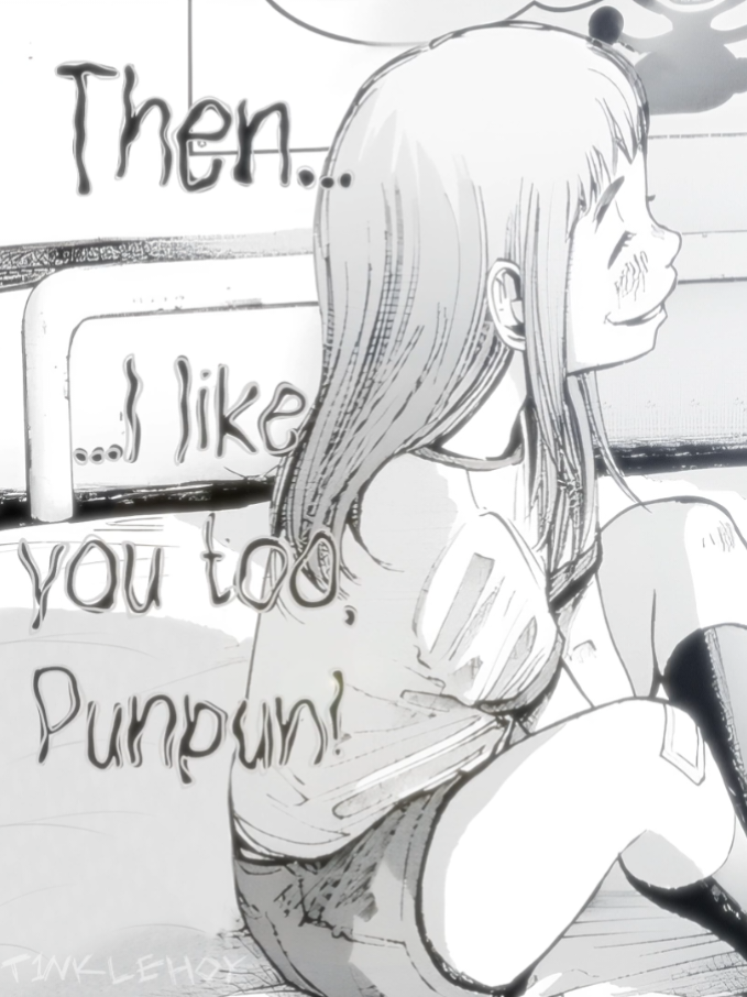I like this one alot it's silly #oyasumipunpun #punpunedit #edit #punpun #goodnightpunpun #aiko #manga #mangaedit 