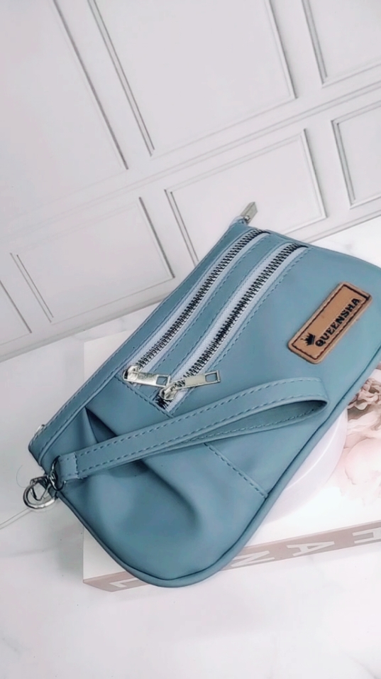 dompet wanita 3 Resleting muat banyak #dompethpwanita #dompetkekinian #dompetaesthetic 