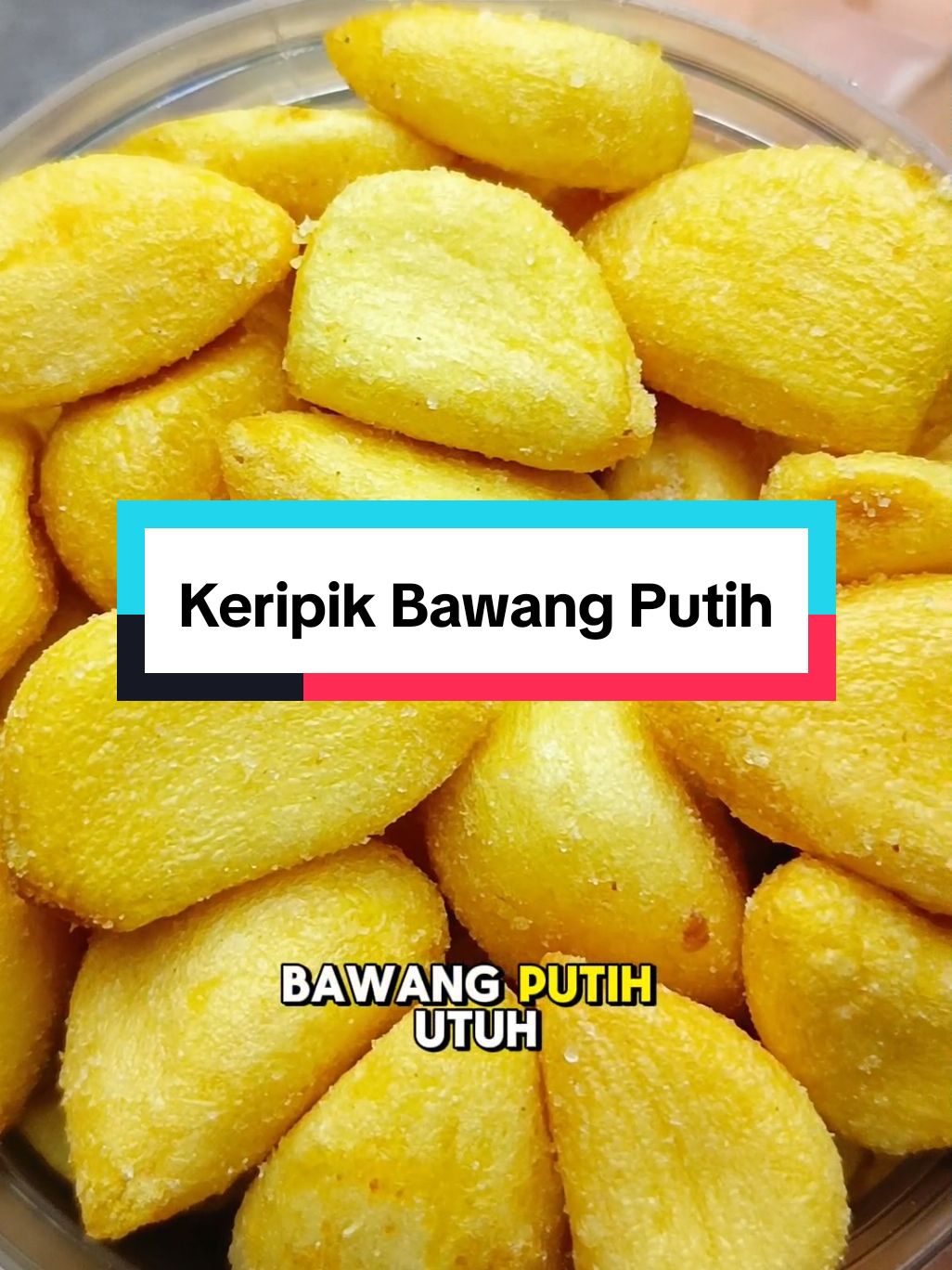 Keripik Bawang Putih Utuh Premium #keripikbawangputih #keripikbawangputihpremium #keripikbawangputihutuh 