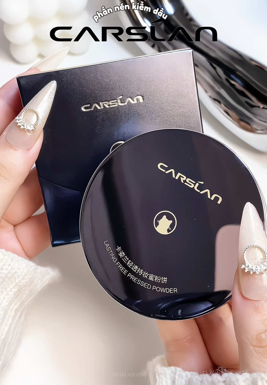 Đã ai thử phấn nén nâng cấp mới của nhà Carslan chưa? 😍 #carslan #phannen #phannencarslan #phanphukiemdau #phanphu #phanphucarslan #kiemdau #dadau #danhaycam #reviewlamdep #goclamdep #makeup #makeuptutorial #xh #ninireviu 