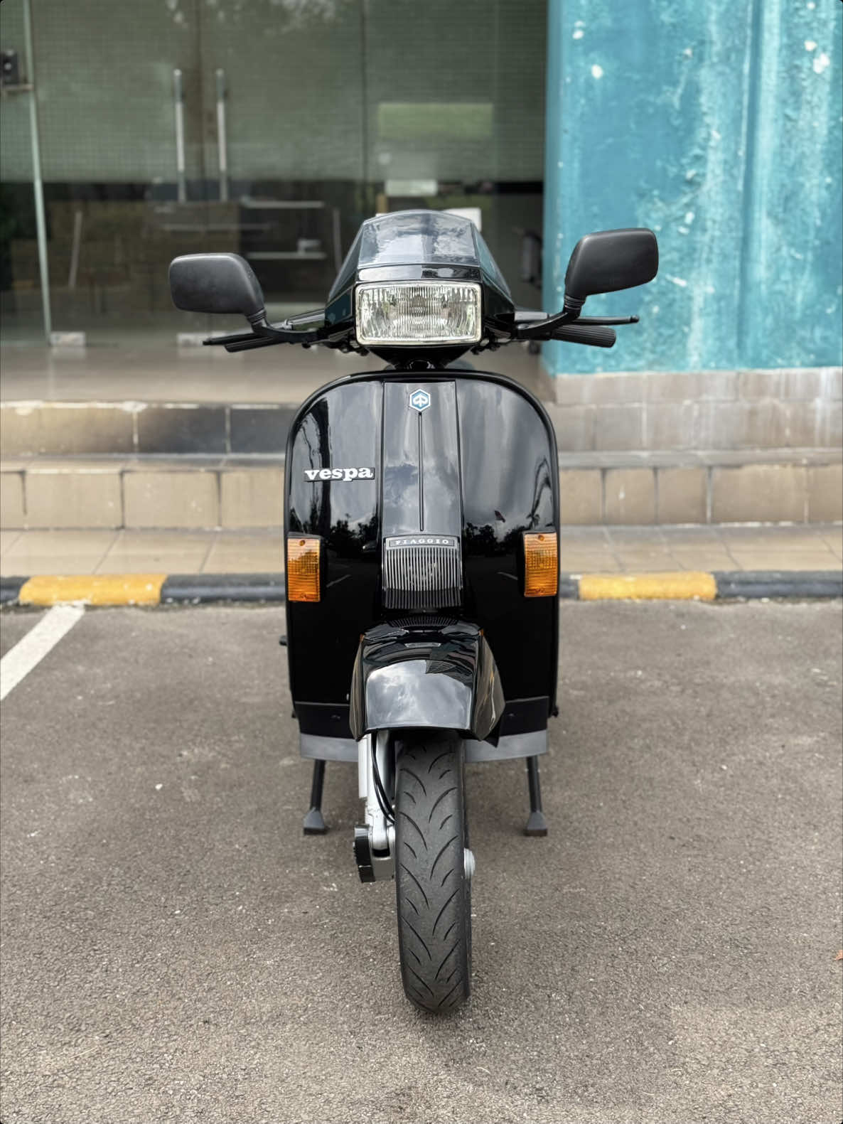 ❌ SOLD OUT ❌ VESPA EXCEL 150 2000 Full restorasi “Black Lucido” Cat full kerok Surat