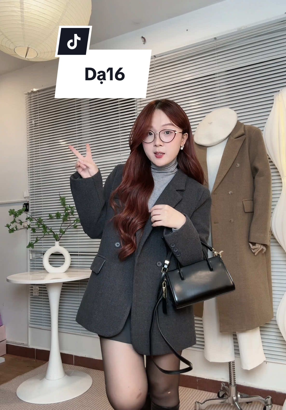 Áo dạ chuẩn form Hàn nèee mí bà #taoreview #bluesp #vtvcab 