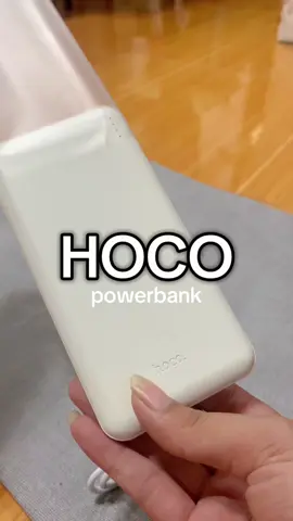 best gifttttt!! #fyp #powerbank #hoco #10000mah 