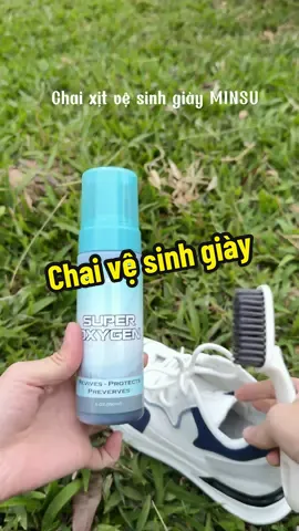 Chai vệ sinh giày #minsu 