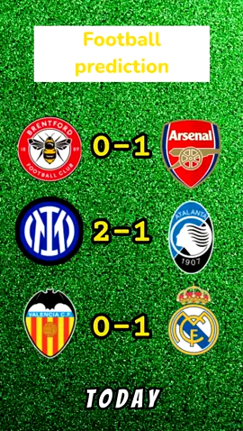 2024-25 England Premier League Brentford vs Arsenal, Italy Super Cup Inter Milan vs Atalanta, Spain La Liga Valencia vs Real Madrid predictions #football #Soccer #prediction #tips #PremierLeague #laligasantander #arsenal #brentford #realmadridfc #valencia #intermilan #atalanta 