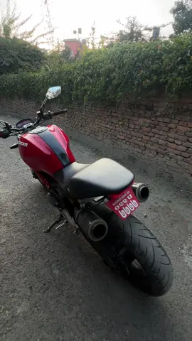 Ducati 696 Exhaust Sound . . . #bike #ducati #superbike #monster #bikers #explore #foryou #rider #exhaust #sound #numberplate #fyp 