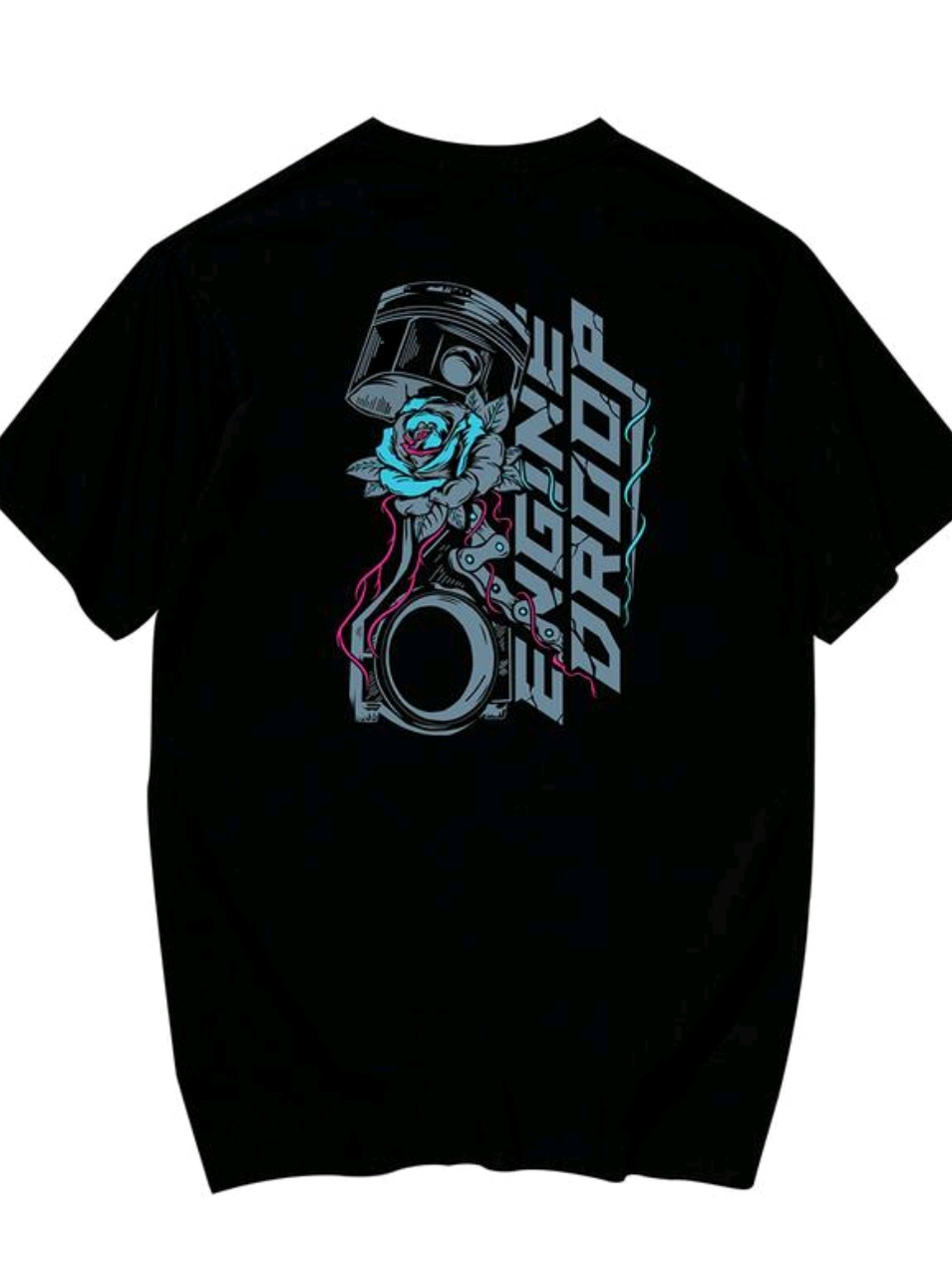 Kaos Engine Droop Flower Kaos Oblong Lengan Pendek T-shirt Pria #kaospria #kaoskeren #kaosdistro #kaosviral #kaosmurah #kaoskatakata #kaoskekinian 