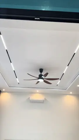 Trần thạc cao nhà em như vậy là hoàn thiện rồi đấy ạ, đơn giản chạy ray nam châm và đèn rọi spotlight siu xinh😊 #xuhuong #vairal #trending #thachcao #raynamcham #denspotlight 