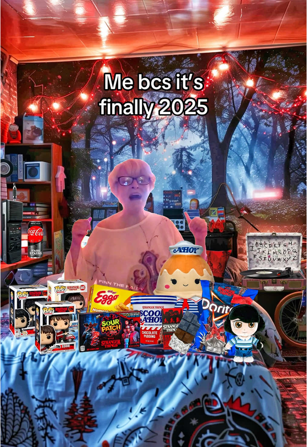 I CANT WAIT FOR STRANGER THINGS 5 @Susan Ivany #foryoupage #viral #foryou #finnthefairy #pourtoi #faitesmoipercer #fangirl #trending #fanpage #meme #2025 #strangerthingsedit #strangerthings #runningupthathill #CapCut 