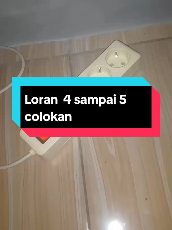 Loran 3 sampai 5 colokan #murahbanget #colokanlistrik #murahmeriah #colokan4lubang #fyp #fypシ゚viral #stopkontak 