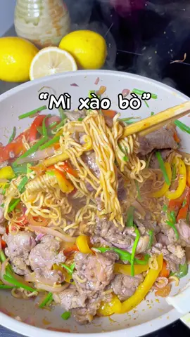 Mì xào bò cho ngày đi chơi lễ về và k biết ăn gì#xuhuong #thinhhanhtiktok #cooking #viralvideo 