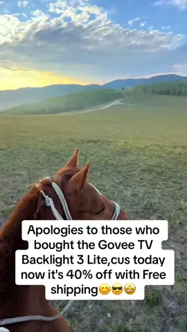 Easy installation for taking your view experience 📺 to the next level 🔥 🔥 🔥 Tag your friend who needs this 🫶🏻 #goveelights #goveetvbacklight #govee #smartlights #smartroom #homestyle