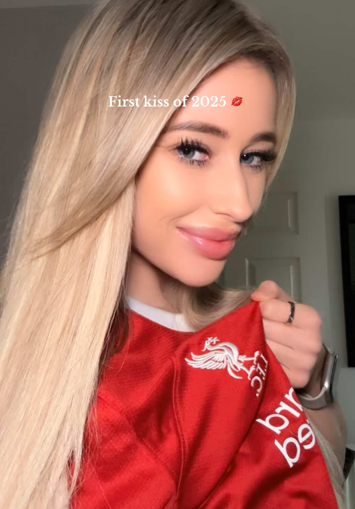 Best way to start 2025 ♥️💋 #lfc #liverpoolfc #2025 #newyear #fyp 