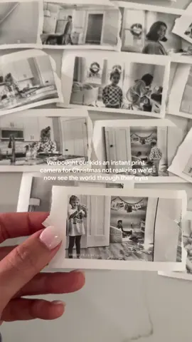 i cannot get over how precious these snaps are🥹😭 this camera is linked on my amazon storefront & is currently 20% off #familytime #instantprintcamera 