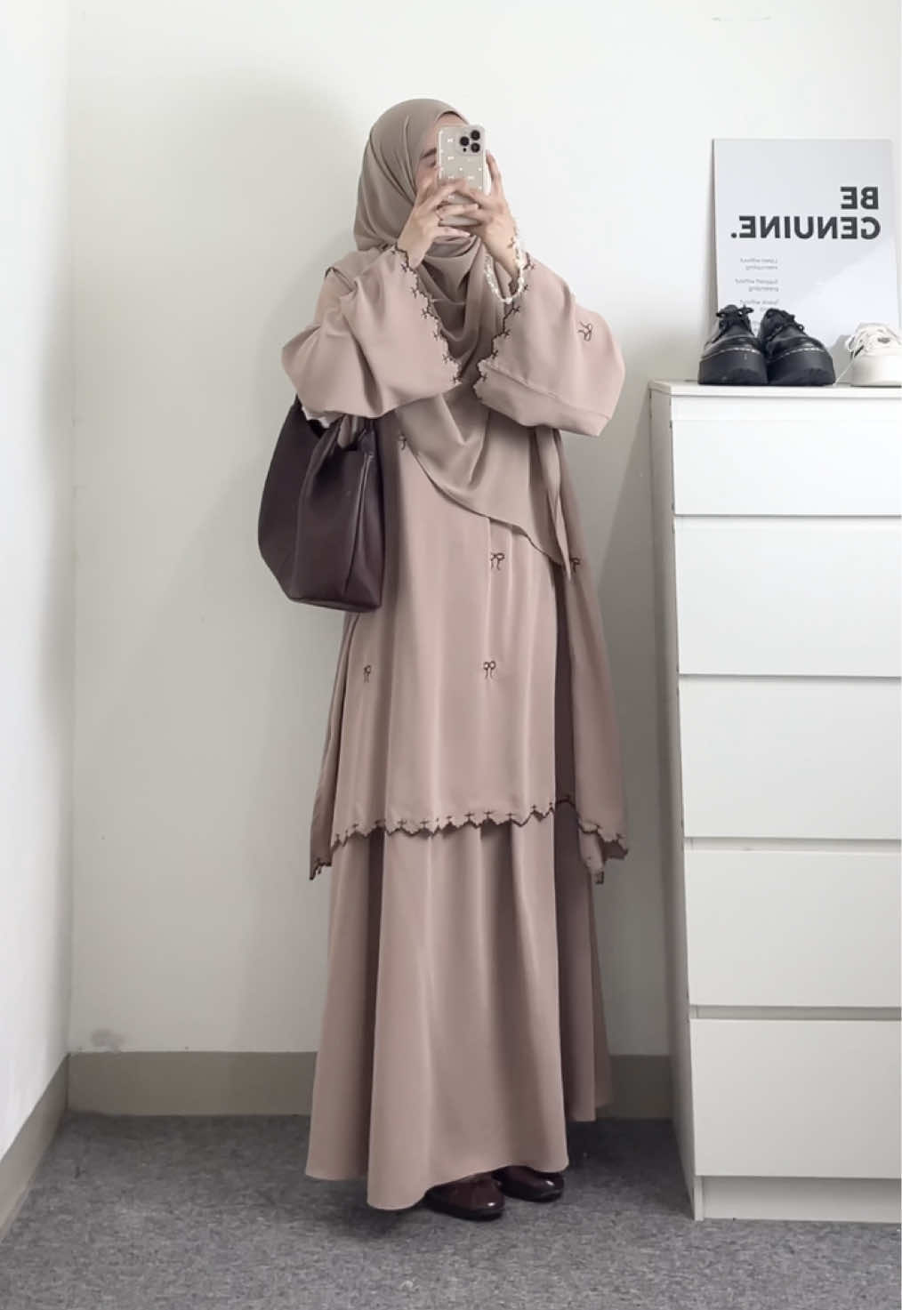 #oneset abaya🤎🍂