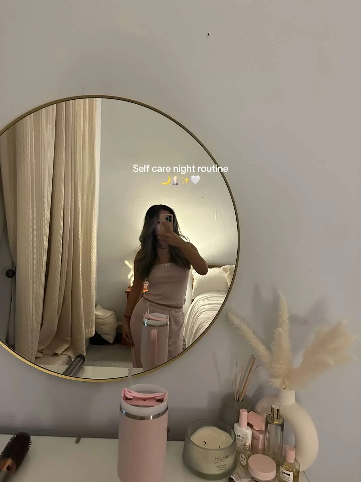 Spend a self care night with me🕯️✨🩰 #SelfCare #selfcareroutine #selfcarenight #selfcareday #nightroutine #itgirlaesthetics #fyp 