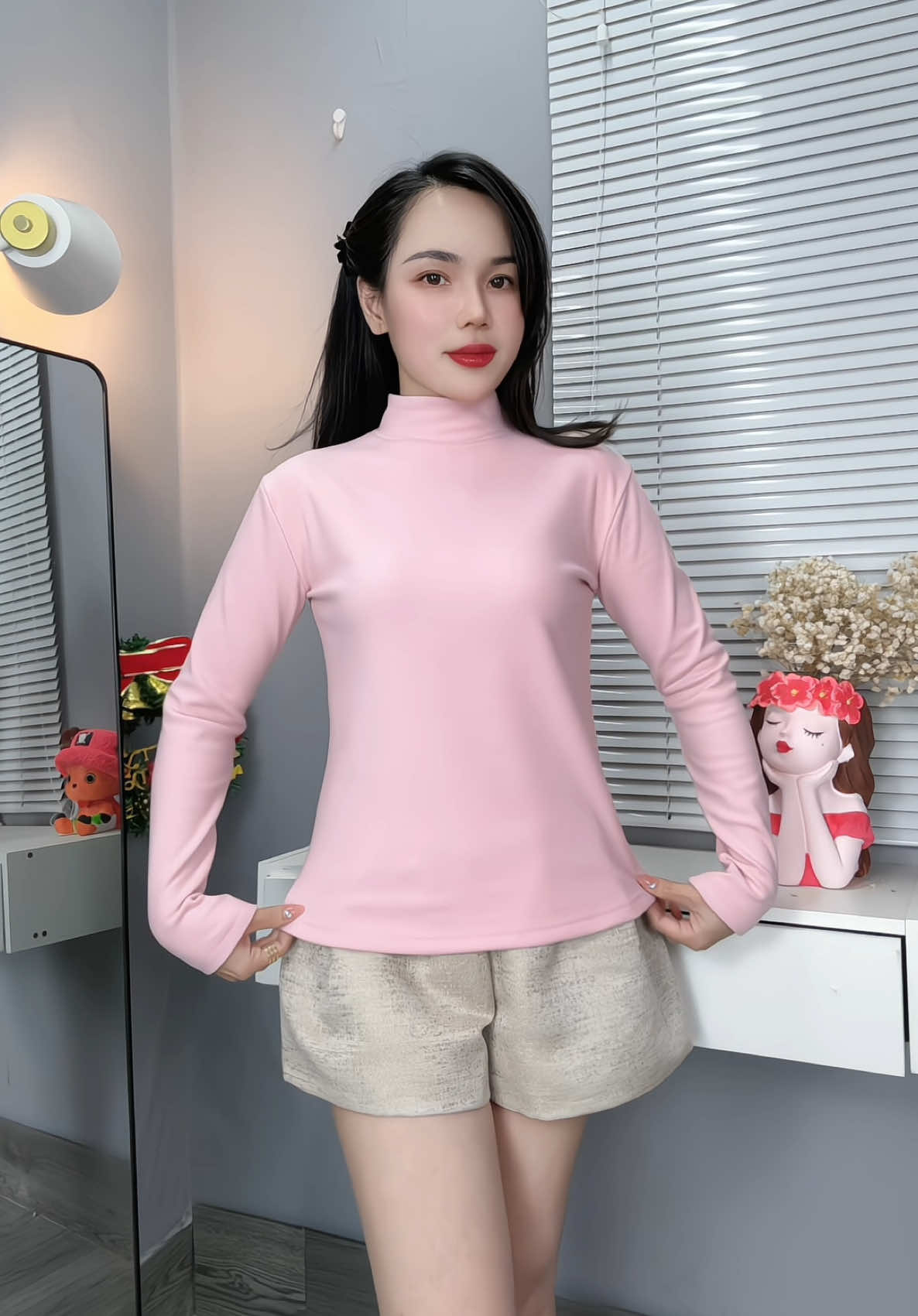 Áo nỉ lông thỏ 38-76kg #xuhuong #thoitrangnu #nỉlong 