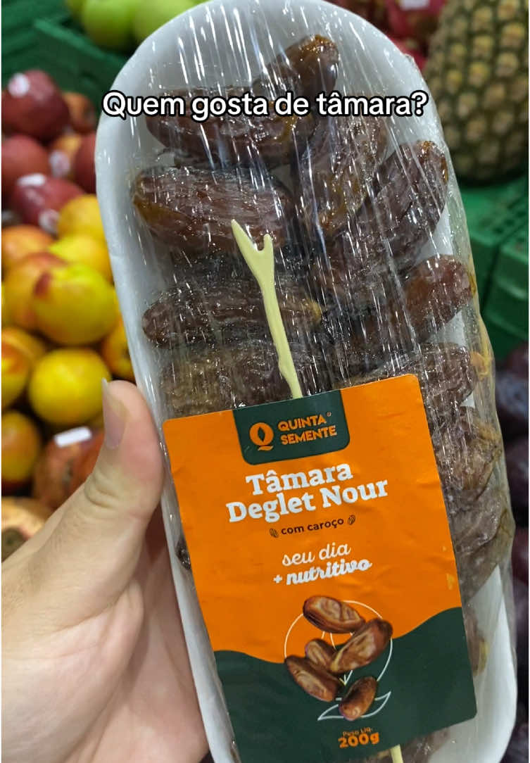 Quem gosta de tâmara? 🤩✨ #fortaleza #fruta #frutas #tamara #comida #novidades ✨