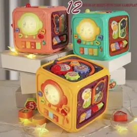 6 em 1,Brinquedo Musical Multifuncional,Bloco De Construção Geométrico,Piano Baterista Poliedral,Cubo Educacional,Presente De Aprendizagem. #musical  #brinquedo  #educacional  #aprendizagem  Link nos Comentários 🧸🪀🪁🎡🚂