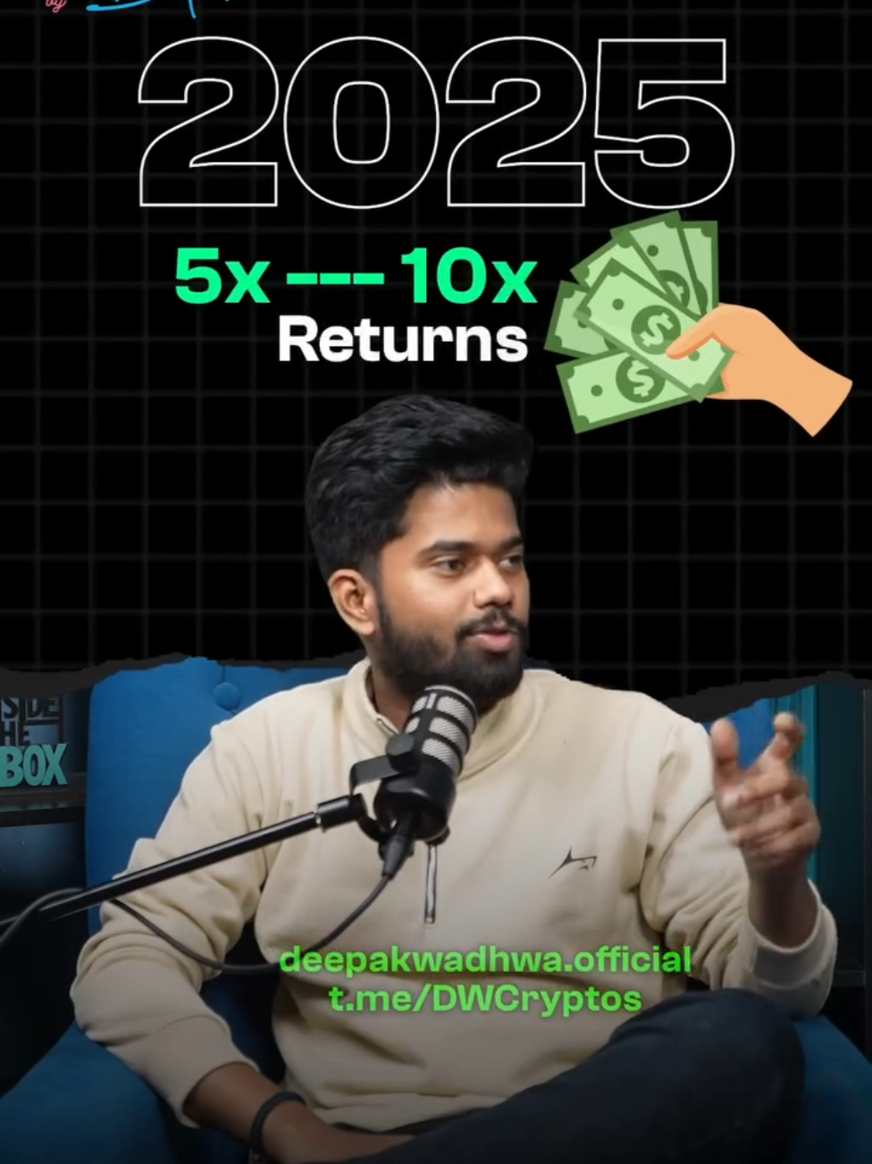 💰Top 5 Crypto For High Returns🔥 . The Bullrun has started and it's the right time to buy crypto for high returns🔥 . Watch the video till end to know🤯 . Comment down in which crypto will you invest👇 . Follow @deepakwadhwa.official for more crypto tips🔔 . #crypto #cryptocurrency #cryptotrading #trading #investment #highreturns #deepakwadhwa #bitcoin #ethereum #explorepage #shafiqsaeed1 #learnwithsharry #sharrytipstricks #sharrytips #tricks #tech #crptocurrency 